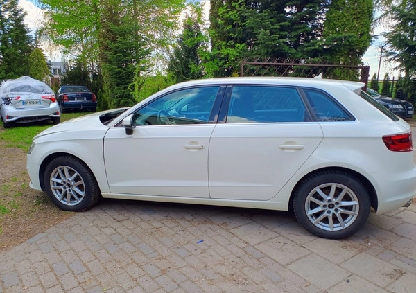 Audi A3 cena 26900 przebieg: 148000, rok produkcji 2014 z Ciechanów małe 56